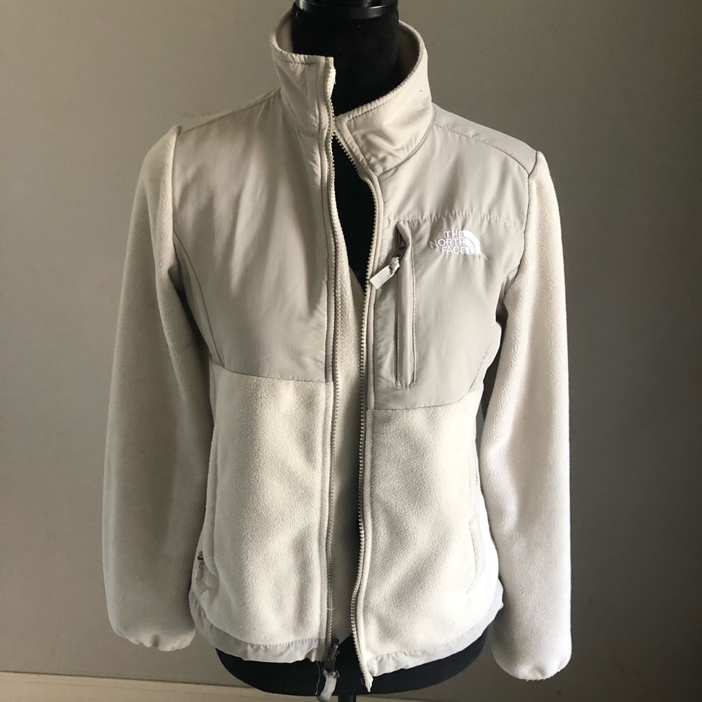 The North Face  Light gray Zip Up Fleece - Size Women's Small